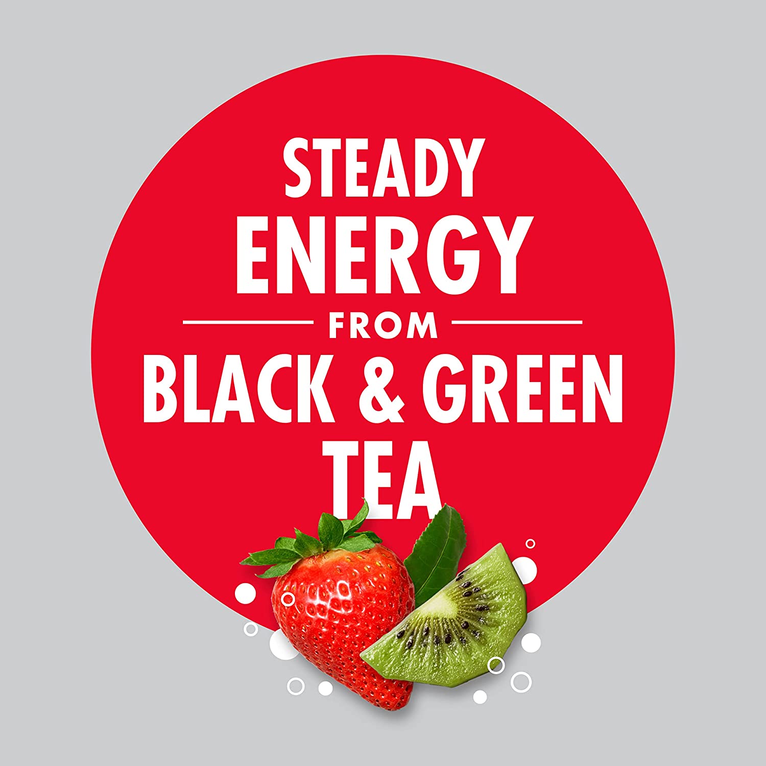 V8 +SPARKLING ENERGY Strawberry Kiwi Energy Drink， Made With Real Vegetable And Fruit Juices， 11.5 FL OZ Can (Pack Of 12) - Image 4